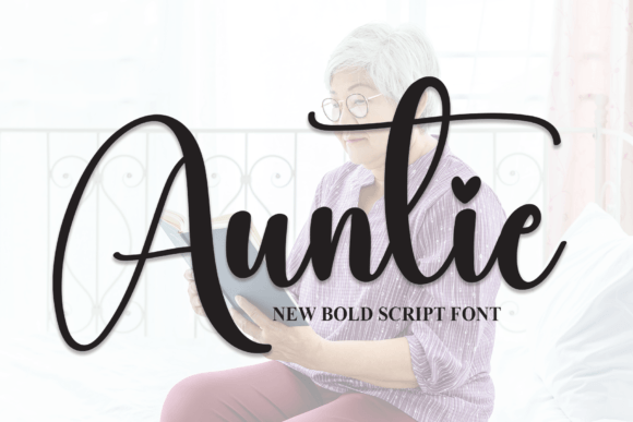 Auntie: A Bold, Playful Font for Creative Brands