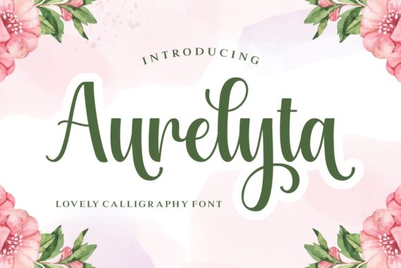 Aurelyta: A Romantic Font for Business Branding