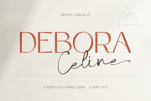 Debora Celine Font for Editorial Design