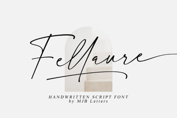 Fellaure: A Handwritten Font for Elegant Design