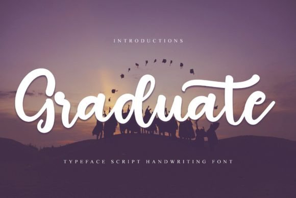 Graduate Font: Elegant Handwriting for Creative Projects