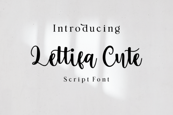 Lettifa Cute: A Font for Holiday Magic