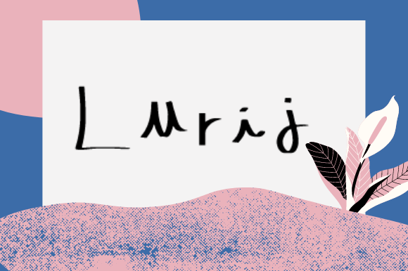 Lurij: A Friendly Handwritten Font for Creative Projects