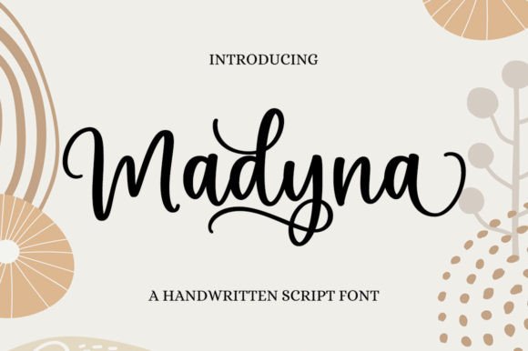 Madyna: A Script Font for Elegant Campaigns