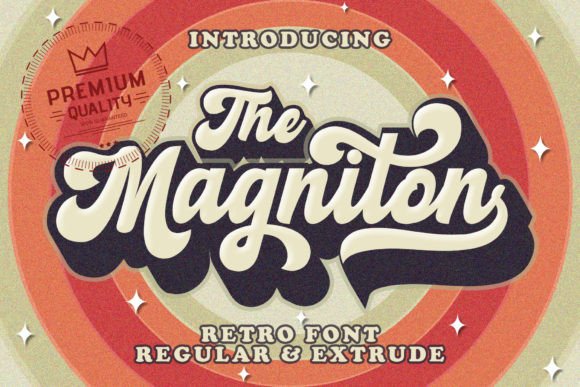 Magniton Font: Bold & Stylish