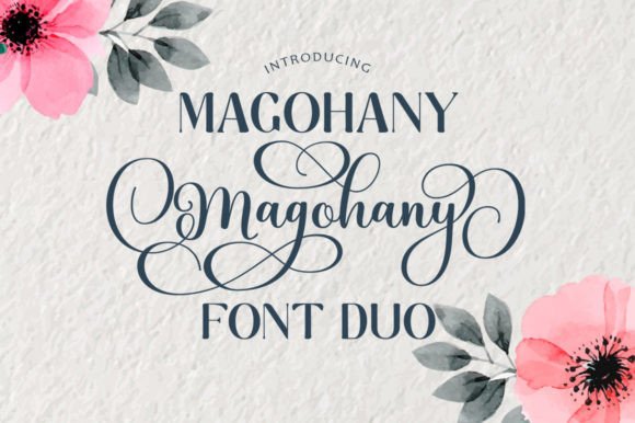 Magohany Duo: A Stylish Font for Editorial Design