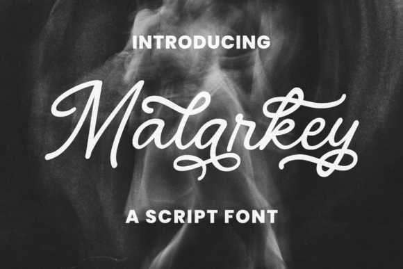 Malarkey: A Script Typeface for Creative Campaigns