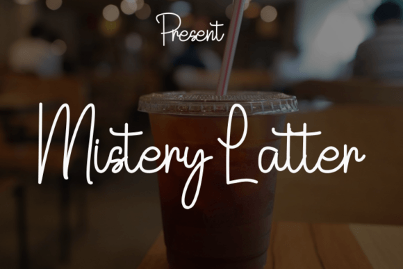 Mistery Latter: A Script Typeface for Modern Marketing