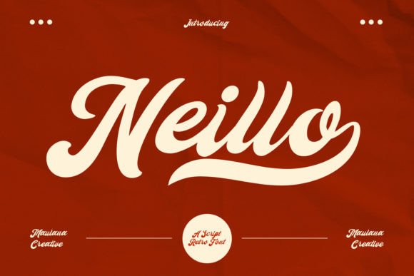 Neillo: A Retro Script Font for Impactful Campaigns