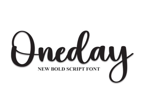 Oneday Font: Bold & Memorable