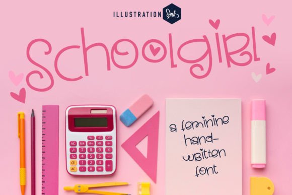Schoolgirl Font: Playful Typography for Makers