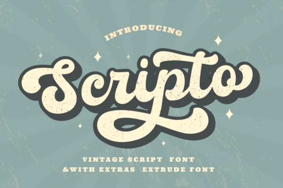 Scripto: A Bold Script Font for Business