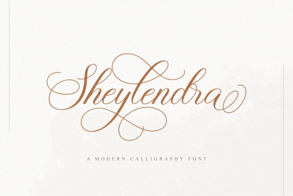 Sheylendra: A Classy Script Font