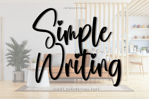 Simple Writing: A Font That Elevates Your Brand