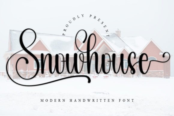 Snowhouse Font: Elegant Script for Editorial Design