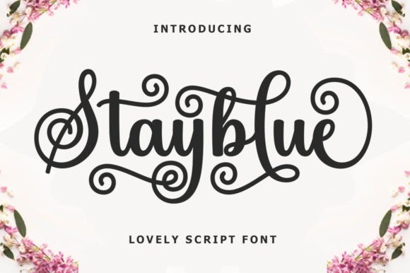 Stayblue: A Sweet Typeface for Business