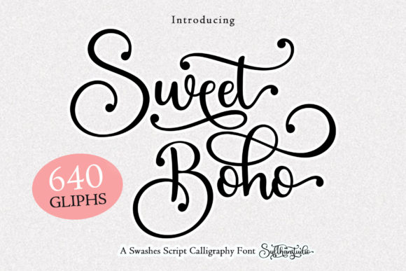 Sweet Boho: A Graceful Script Font